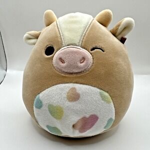 Squishmallows Cow Griella Small Plush‎ Toy 4.5" Kellytoy